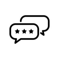 Review bubble icon